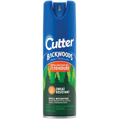 Cutter Cutter 371435 Backwoods Aerosol 6 oz. 23 percent 371435